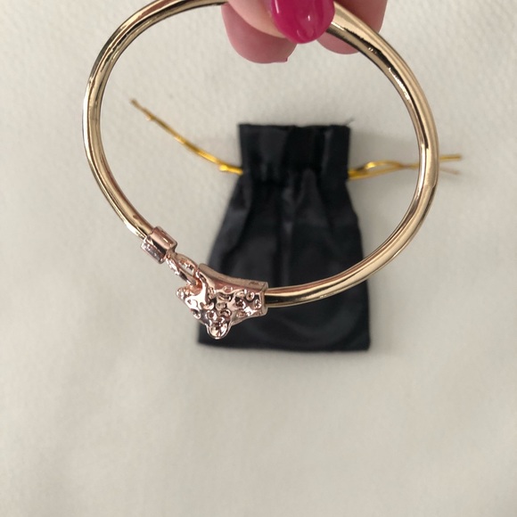 Gold Cheetah Bracelet comes with Black Silk Bag - Picture 3 of 8